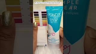 Ph Testing of Ponds Pimple Clear Facewash [upl. by Anemolihp]