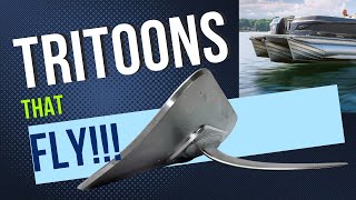 This video introduces Hydrofins two new products for tritoon boats [upl. by Nickelsen201]