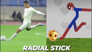 20 Min Real Football vs Stickman  Stickman Dismounting funny moments  Big Stick 1 [upl. by Normac]