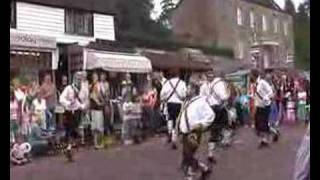 Morris dancing in Mayfield East Sussex England [upl. by Renat]