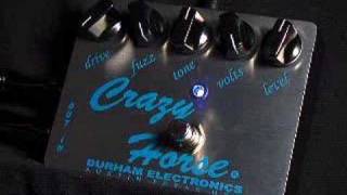 Durham Electronics Crazy Horse Fuzz Distortion Pedal [upl. by Agnes]