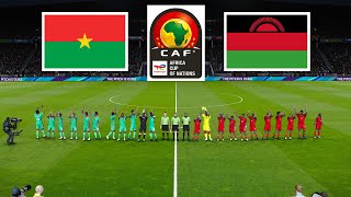 Burkina Faso vs Malawi  AFRICA CUP OF NATIONS QUALIFICATION 2025 [upl. by Neemsay330]