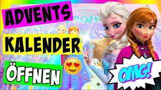 DISNEY FROZEN DIE EISKÖNIGIN  ADVENTSKALENDER komplett auspacken I PatDIY [upl. by Landre]