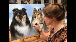 Pet Portraits by animal artist Marjolein Kruijt 4K 2023 [upl. by Htaras]