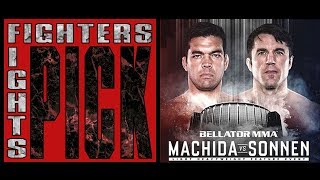 Fighters Pick Fights  Bellator 222  Machida vs Sonnen [upl. by Damarra834]