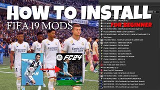 FIFA 19 Guide to Install Next Season Patch For Beginner Without Crash  Faces Kits Squad Career [upl. by Kiel]