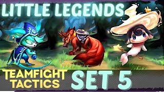 TFT SET 5  😲 NEW LITTLE LEGENDS splasharts [upl. by Abisia]