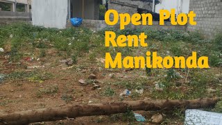 Open Plot for Rent in Alkapur Township Manikonda Near to ORR Hyderabad [upl. by Aremmat309]