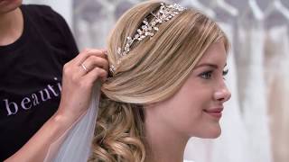 3 Wedding Hair Ideas With Matching Accessories [upl. by Nosauq]