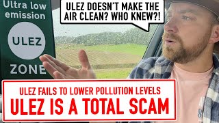 Sadiq Khan’s ULEZ expansion DID NOT lower air pollution Its a SCAM [upl. by Nakeber]