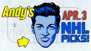 NHL Sniffs Picks amp Pirate Parlays Today 4324  Best NHL Bets w AndyFrancess [upl. by Renrut]