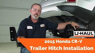 2015 Honda CRV Trailer Hitch Installation [upl. by Sinai737]