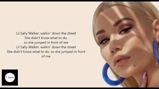 Sally Walker  Iggy Azalea Lyrics [upl. by Aniretac505]