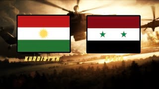 Kurdistan vs SyriaMilitary Power Comparison 2018 [upl. by Jehanna730]