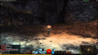 Guild Wars 2 Bandithaunt Caverns Vista [upl. by Hsetim]