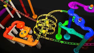 MAGIC marble run race  Satisfying Compilation [upl. by Attevroc367]