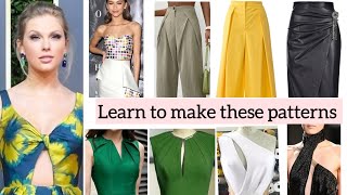 SECRETS OF PATTERN MAKING MASTER CLASS 4 patternmaking sewing patterncutting twiststyles thrift [upl. by Hazem912]