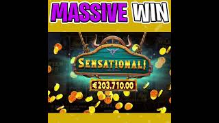 WILD WEST DUELS SLOT ‼️ €100 MAX BET 😱 MASSIVE WIN shorts [upl. by Ainos]