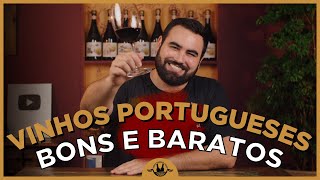 3 VINHOS PORTUGUESES BONS E BARATOS [upl. by Barncard]