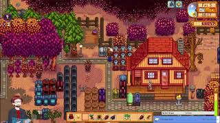 A Void chicken and Comm center done  Stardew Valley Single player mode walk trough pt27 [upl. by Nacul]