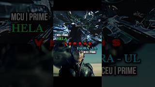 Hela vs Faora  Ul marvel dc dceu mcu hela shorts youtubeshorts [upl. by Trbor]