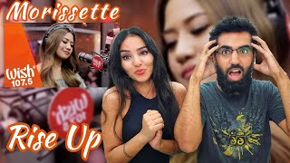 ABSOLUTELY BRILLIANT 👑  Morissette Amon performs quotRise Upquot LIVE on Wish 1075 Bus REACTION [upl. by Tremayne333]