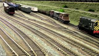 North East model railway  Marshalling Yard Part1 [upl. by Larisa216]