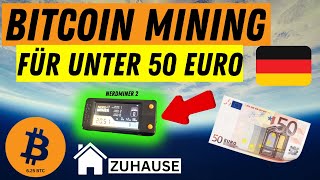 BITCOIN MINING 2023 FÜR UNTER 50 EURO  NERD MINER 2 TUTORIAL  625 BTC  SUPER EASY EINRICHTEN [upl. by Anihcak]