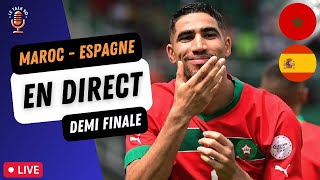 MAROC 🇲🇦 vs 🇪🇸 ESPAGNE LIVE  JEUX OLYMPIQUES  DEMI FINALE [upl. by Otxis564]