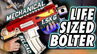 Who Wants NERF BOLTERS now 3DPrinted WARHAMMER 40K Bolt Rifle [upl. by Anir]