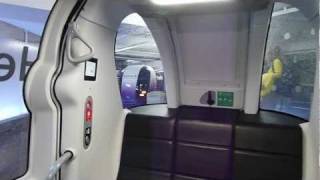 NEW Heathrow POD cars  full ride from London Heathrow Airports Terminal 5 to Business Car Park B [upl. by Kcirdec]