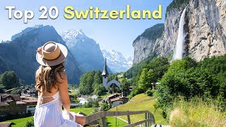 Switzerland Travel Guide  20 Experiences YOU MUST DO in 2024 [upl. by Trebleda908]