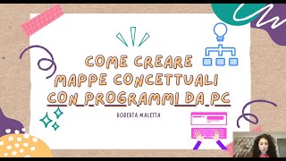 Come fare una mappa concettuale con un programma da PC CMAP TOOLS [upl. by Gaulin]