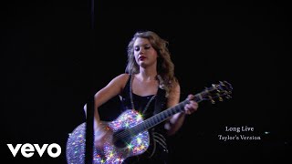 Taylor Swift  Long Live Taylors Version Lyric Video [upl. by Akienaj]