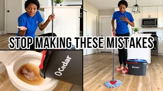 The Worst HARDWOOD FLOOR Cleaning Mistakes Youre Making and How to Fix Them FAST [upl. by Assilav]