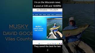 Monster Musky Caught by Kayaker on Local News Epic Video on My Channel [upl. by Hashum814]