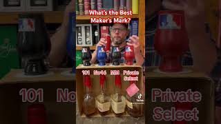 What’s the Best Maker’s Mark Bourbon Blind Tasting [upl. by Lodge]