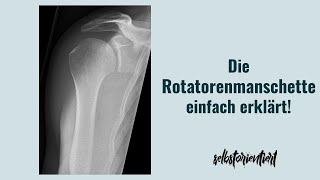 Aufbau der Rotatorenmanschette mit allen Muskeln einfach erklärt  Schulter  Anatomie  Funktion [upl. by Palgrave]