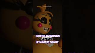 Todos Los Animatrónicos De FNAF 2  fnaf fnaf2 fivenightsatfreddys [upl. by Boaten]