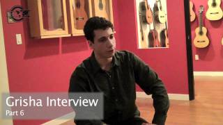 Flamenco Guitarist Grisha Goryachev Interview Part 6 of 7 at Guitar Salon International [upl. by Anavlis144]