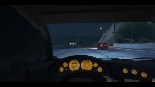 Enjoy the Winter Landscape in GTA 5 while driving 50 minutes full drive [upl. by Otsenre]