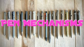 EDC Pen Mechanisms  What are your favorites [upl. by Nerral]