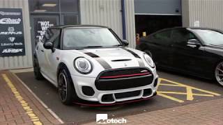 MINI F56 JCW Eibach springs  ACS front Motech performance [upl. by Verras]