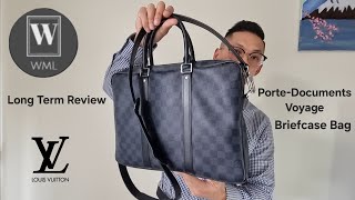 2 Year Review  Louis Vuitton PorteDocuments Voyage Damier Briefcase [upl. by Thom]