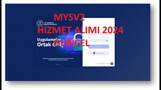 Hizmet Alımı BAKIM ONARIM 2024 Doğrudan Temin Güncel [upl. by Holcomb970]