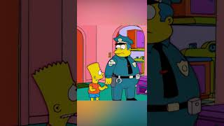 Bart a obtenu une ordonnance restrictive 😥😞 simpsons dessinanimé lessimpson [upl. by Norud]