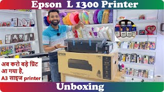 Epson L1300 Printer Unboxing for tshirt printing machine business xpress printing [upl. by Eiddal545]