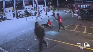 Gas station shooting caught on camera third shooting in 1 week [upl. by Ytoc]