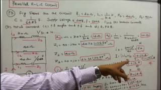 100 PROBLEMS IN AC CIRCUITS  PART  13  FIVE PROBLEMS ON RLC CIRCUITS [upl. by Emelun]