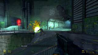 Half Life 2 ep 2 vortal combat scene [upl. by Ennayt]